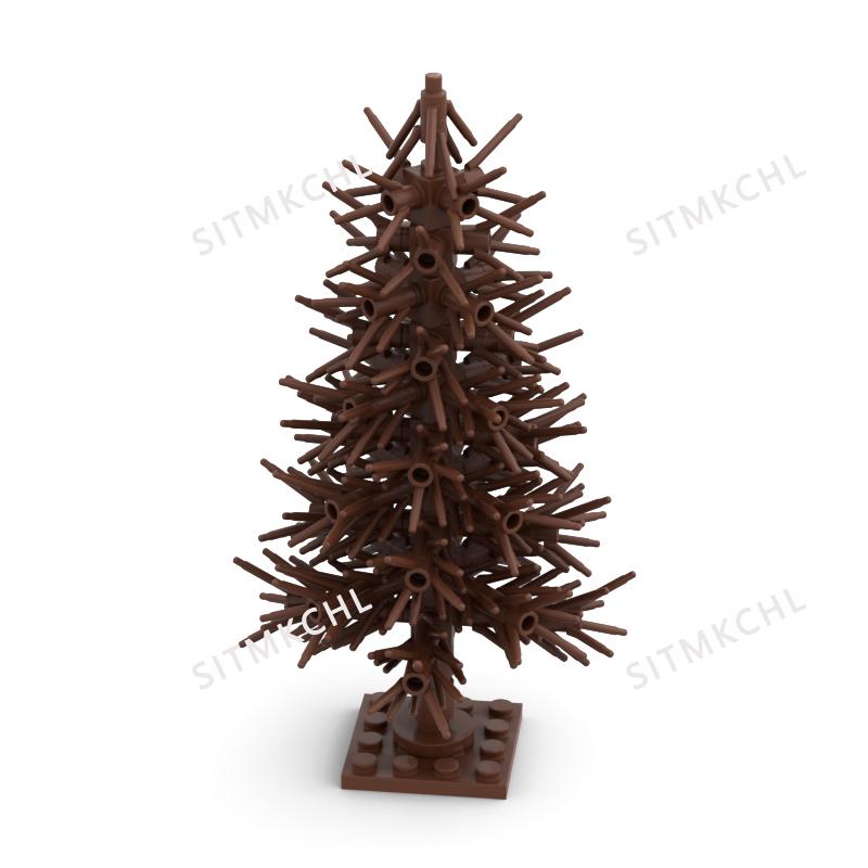 Pine Tree Model - Snowy Christmas Tree Street Decoration DIY Building Block Kit, Compatible with Major Brands
Pine Tree Model - Snowy Christmas Tree Street Decoration DIY Building Block Kit, Compatible with Major Brands