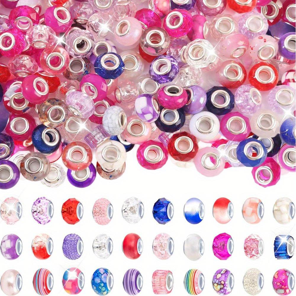 5/10/20pcsEuropean Large Hole Spacer Beads,Fairy Wands Garden Beads for Stakes Decoration for DIY Charm Bracelet Necklace Jewelry Making 5pcs різнокольоровий
5/10/20pcsEuropean Large Hole Spacer Beads,Fairy Wands Garden Beads for Stakes Decoration for DIY Charm Bracelet Necklace Jewelry Making 5pcs різнокольоровий