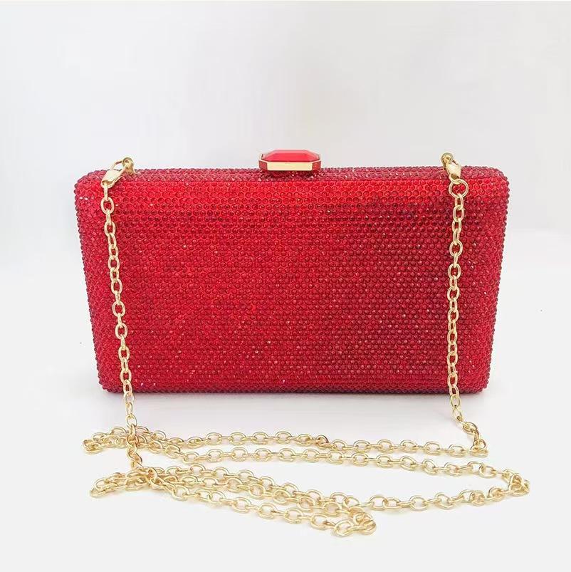 Celebrity Full Diamond Dinner Bag Fashion Trend Square Evening Bag Dress Party Clutch Bag
Celebrity Full Diamond Dinner Bag Fashion Trend Square Evening Bag Dress Party Clutch Bag