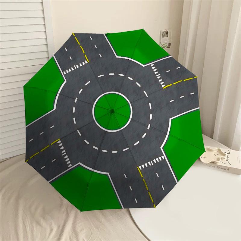 1PC Roundabout Intersection Umbrella-8-Rib Reinforced, Automatic Open, Lightweight & Durable, Fashion Accessory for Outdoor-L0372
1PC Roundabout Intersection Umbrella-8-Rib Reinforced, Automatic Open, Lightweight & Durable, Fashion Accessory for Outdoor-L0372