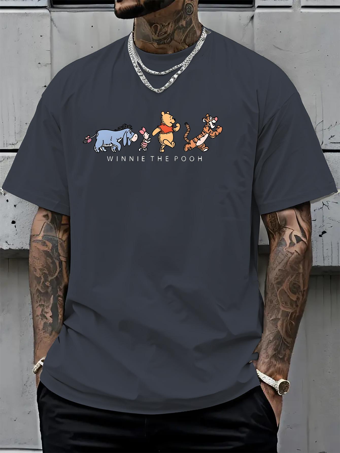 Disney Winnie The Pooh Printed Cotton Tshirt 2026 Mens and Womens Summer New American Street Casual Loose Short Sleeved Top M
Disney Winnie The Pooh Printed Cotton Tshirt 2026 Mens and Womens Summer New American Street Casual Loose Short Sleeved Top M