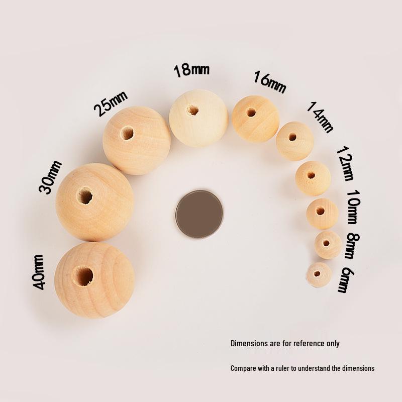 Natural Lotus Wood Beads: 6-40mm Round, Loose Beads for DIY Jewelry 6MM Natural Wood Beads, White, 100 pcs/bag
Natural Lotus Wood Beads: 6-40mm Round, Loose Beads for DIY Jewelry 6MM Natural Wood Beads, White, 100 pcs/bag