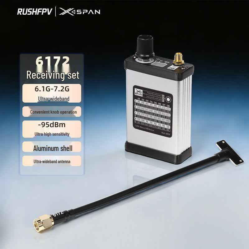 RUSHFPV 6.1-7.2G Wideband Receiver Antenna Set
RUSHFPV 6.1-7.2G Wideband Receiver Antenna Set