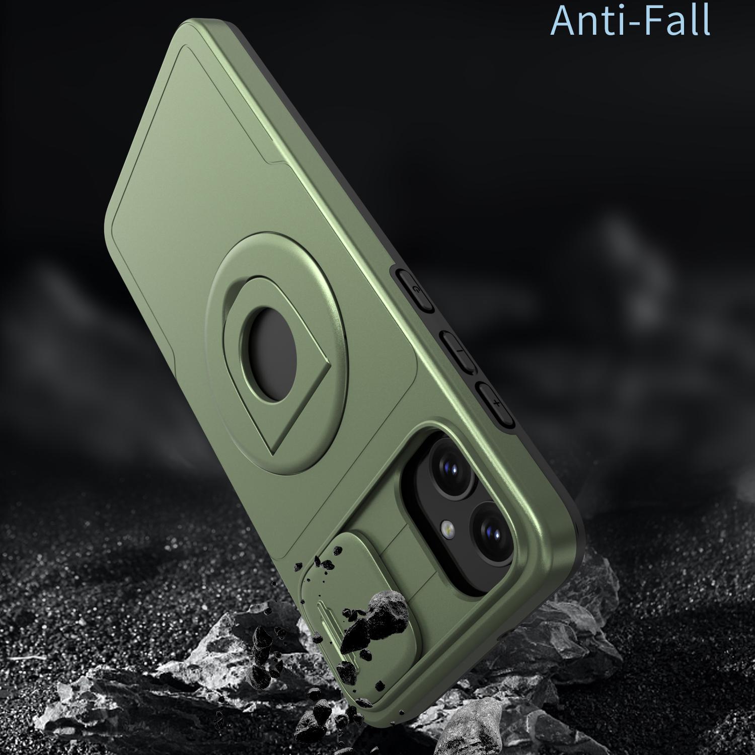 For Samsung Galaxy A05 4G Case Camera Protection Kickstand Dual Layer Hybrid TPU+PC Phone Cover Blackish Green
For Samsung Galaxy A05 4G Case Camera Protection Kickstand Dual Layer Hybrid TPU+PC Phone Cover Blackish Green