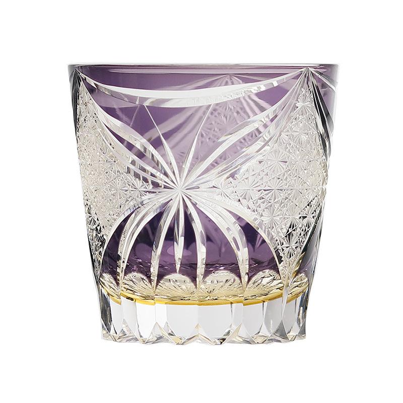 Jinzhi Japanese Edo cut hand-carved whiskey crystal glass wine glass hand-carved three sets of color butterflies
Jinzhi Japanese Edo cut hand-carved whiskey crystal glass wine glass hand-carved three sets of color butterflies