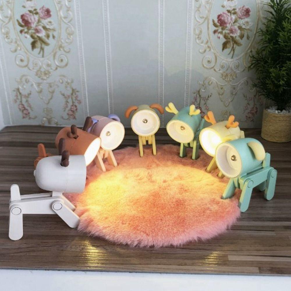Mini LED Night Light Folding Dog Deer Pet Lights Folding Desk Lamp Student Living Room Decor Gift 6
Mini LED Night Light Folding Dog Deer Pet Lights Folding Desk Lamp Student Living Room Decor Gift 6