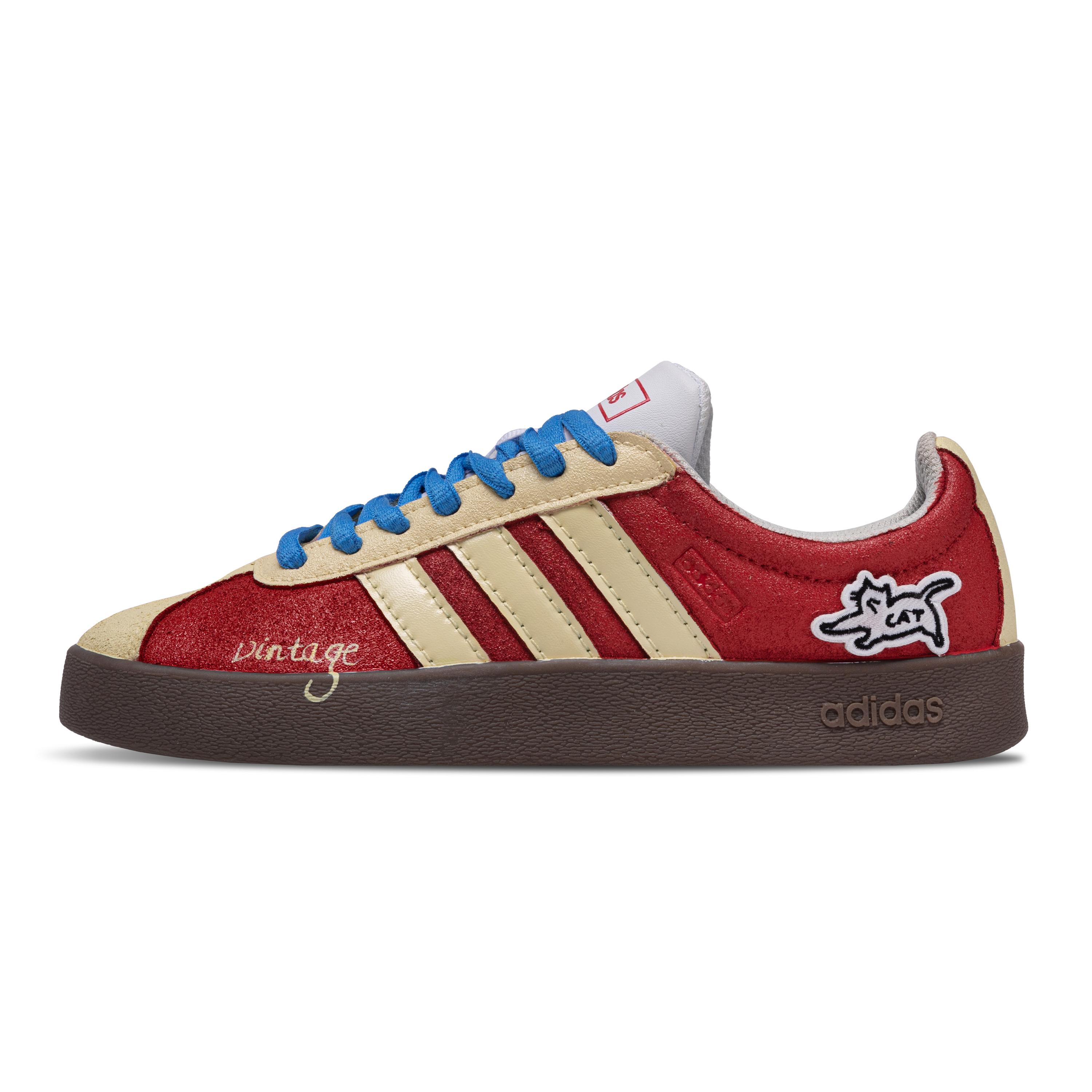 Adidas VL COURT 2.0 Funi Meowth Holmes Leather Cushioning, Wear Resistant Low top Skateboard Shoes Unisex Red HQ1802(Team348-Funi ) 36⅔
Adidas VL COURT 2.0 Funi Meowth Holmes Leather Cushioning, Wear Resistant Low top Skateboard Shoes Unisex Red HQ1802(Team348-Funi ) 36⅔
