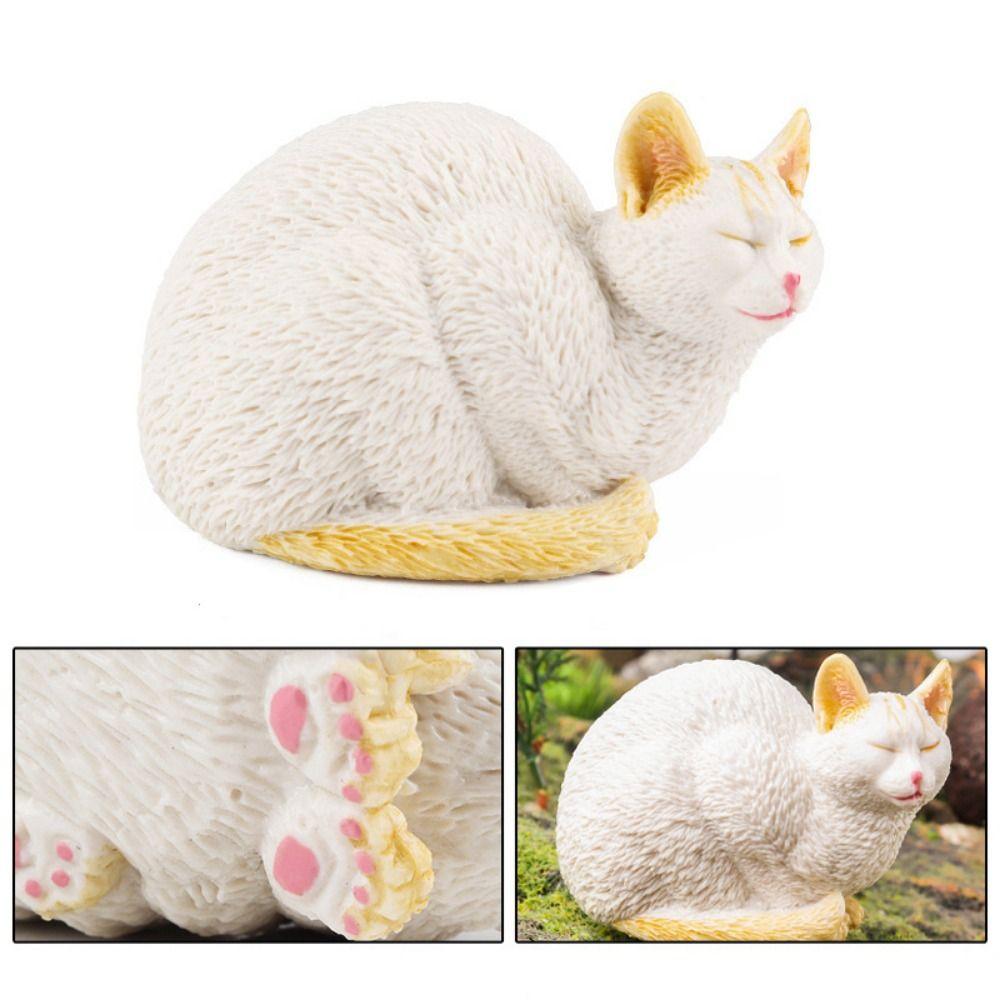 Sculpture Sleeping Cat Figurine Cartoon Animal Ornaments Funny Simulation Cat Statue Home чорний
Sculpture Sleeping Cat Figurine Cartoon Animal Ornaments Funny Simulation Cat Statue Home чорний