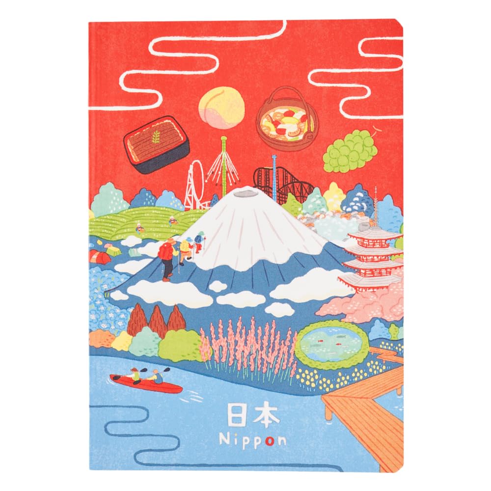 NOLTY Notebook A6 JAPAN Mount Fuji White Paper Made JP0112
NOLTY Notebook A6 JAPAN Mount Fuji White Paper Made JP0112