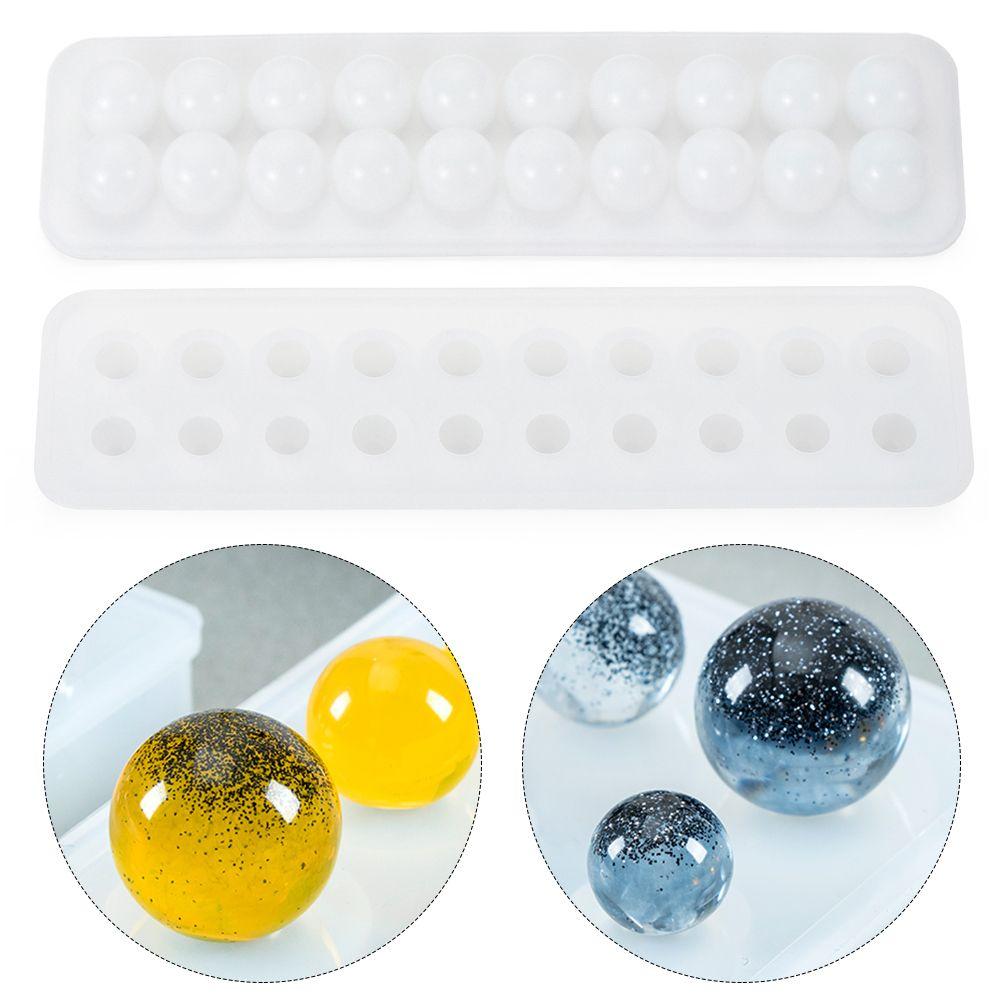 Mold Epoxy Resin Molds Making Jewelry Ball DIY Craft Mold Resin Mould Silicone Round Beads Mold
Mold Epoxy Resin Molds Making Jewelry Ball DIY Craft Mold Resin Mould Silicone Round Beads Mold