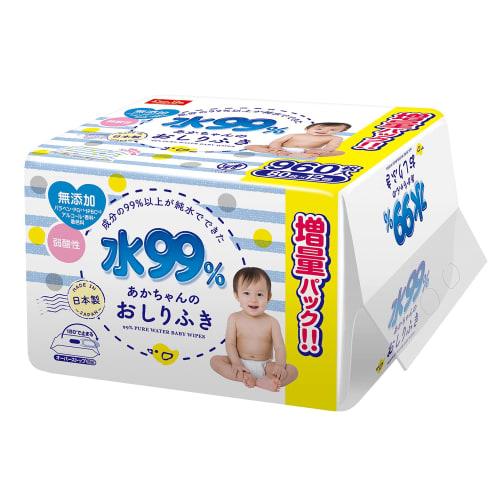 LEC Pure Water Baby Care Wipes, 99% Pure Water, Mild Acidity, Made in Japan, White, 80 Wipes x 12 Packs (960 Wipes)
LEC Pure Water Baby Care Wipes, 99% Pure Water, Mild Acidity, Made in Japan, White, 80 Wipes x 12 Packs (960 Wipes)