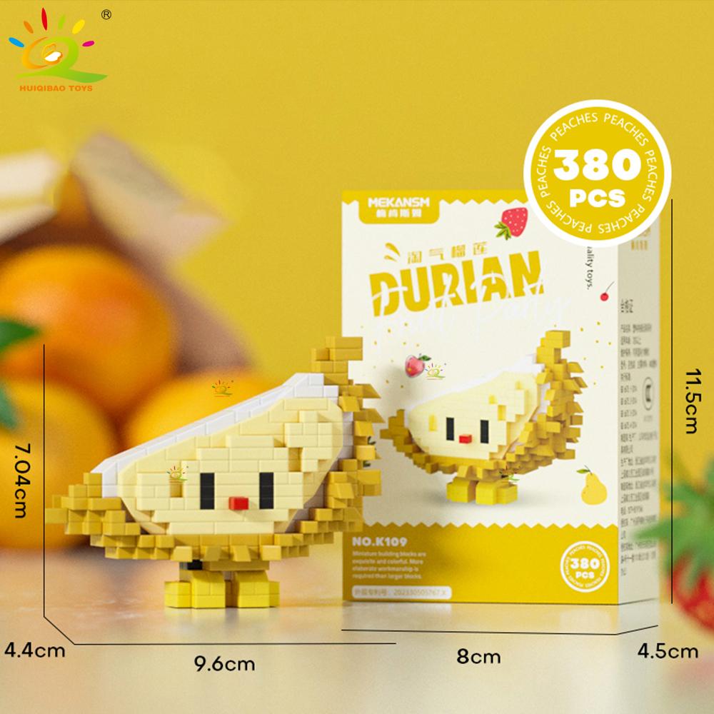 HUIQIBAO Mini Cute Delicious Fruit Micro Building Blocks 3D Diamond Model Food Bricks DIY City Construction Toys for Children
HUIQIBAO Mini Cute Delicious Fruit Micro Building Blocks 3D Diamond Model Food Bricks DIY City Construction Toys for Children