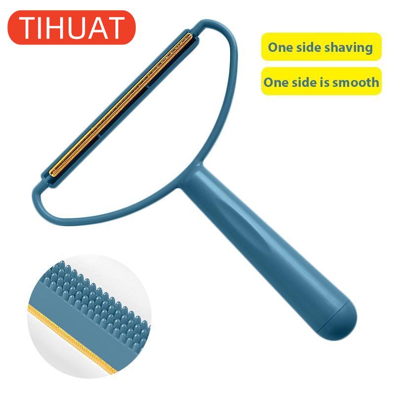 Двусторонняя щетка (скребок) для удаления ворса/шерсти синий
Двусторонняя щетка (скребок) для удаления ворса/шерсти синий