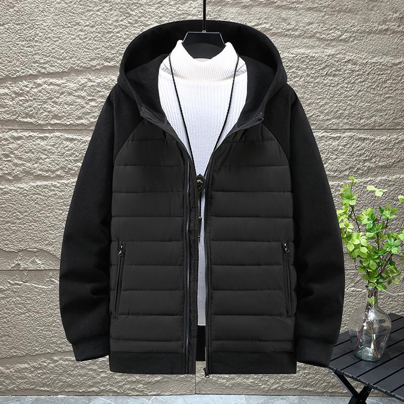 2025 Plus Size Men s Patchwork Hooded Knit Jacket - Thin Cotton, Warm for Autumn/Winter 8XL (230-250 jin)
2025 Plus Size Men s Patchwork Hooded Knit Jacket - Thin Cotton, Warm for Autumn/Winter 8XL (230-250 jin)