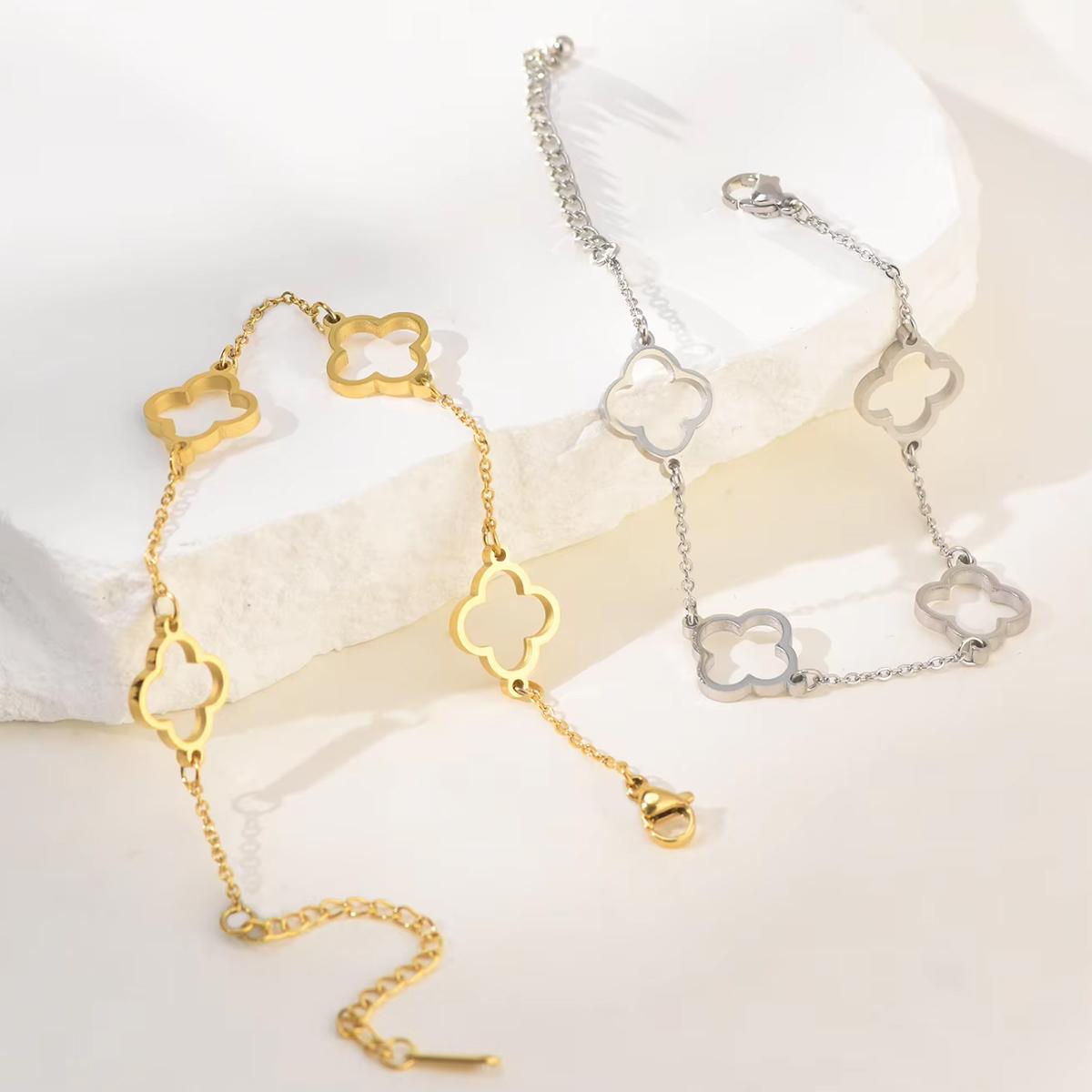 1pc Lucky Luxury Fashion Flower Decor Bracelet For Women For Daily Decoration Gifts for Friends Mom Gifts Party Favors Jewelry
1pc Lucky Luxury Fashion Flower Decor Bracelet For Women For Daily Decoration Gifts for Friends Mom Gifts Party Favors Jewelry