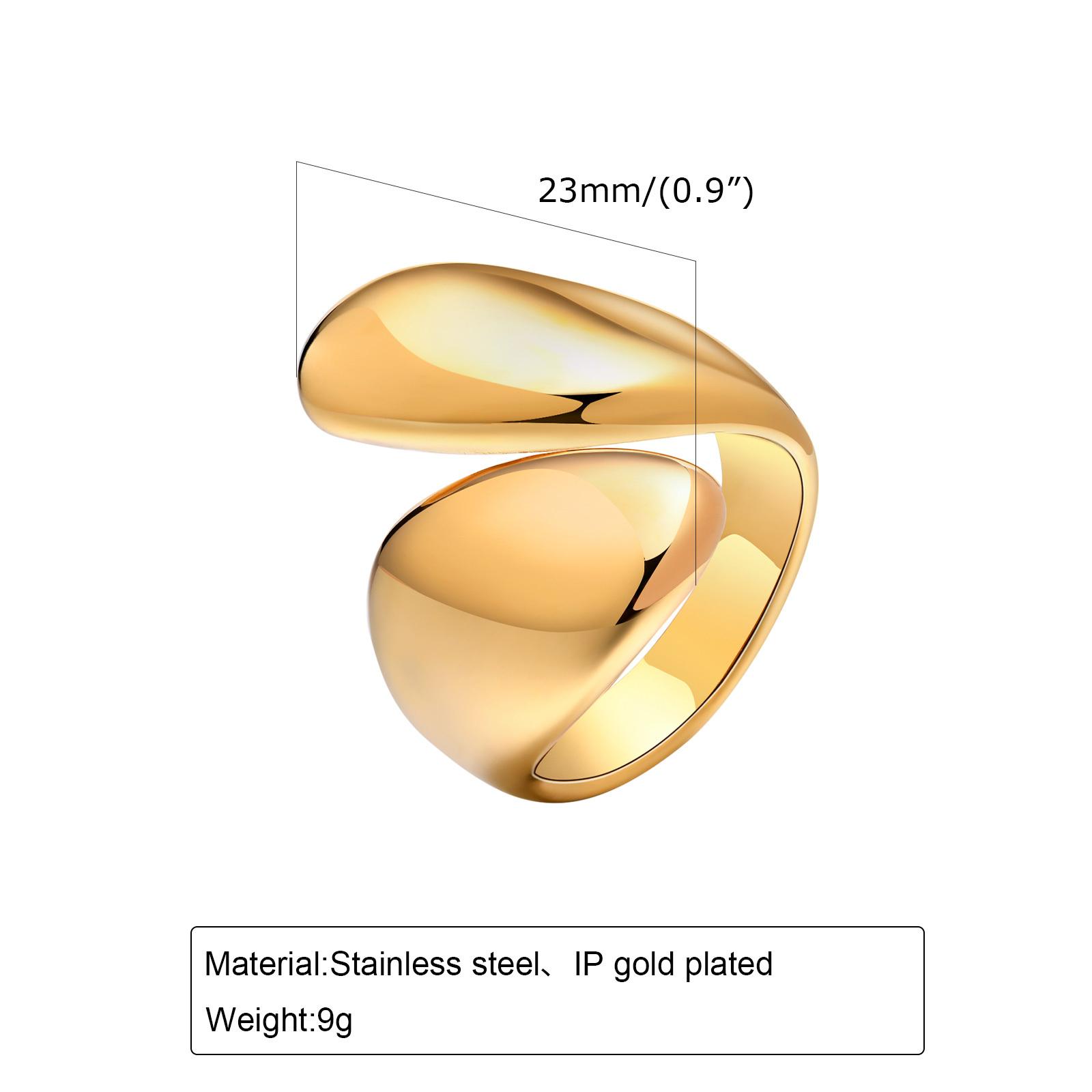 Chunky Open Twist Stackable Rings for Women, Bold Crossover Statement Ring Stainless Steel Jewelry US Ring Size 06
Chunky Open Twist Stackable Rings for Women, Bold Crossover Statement Ring Stainless Steel Jewelry US Ring Size 06