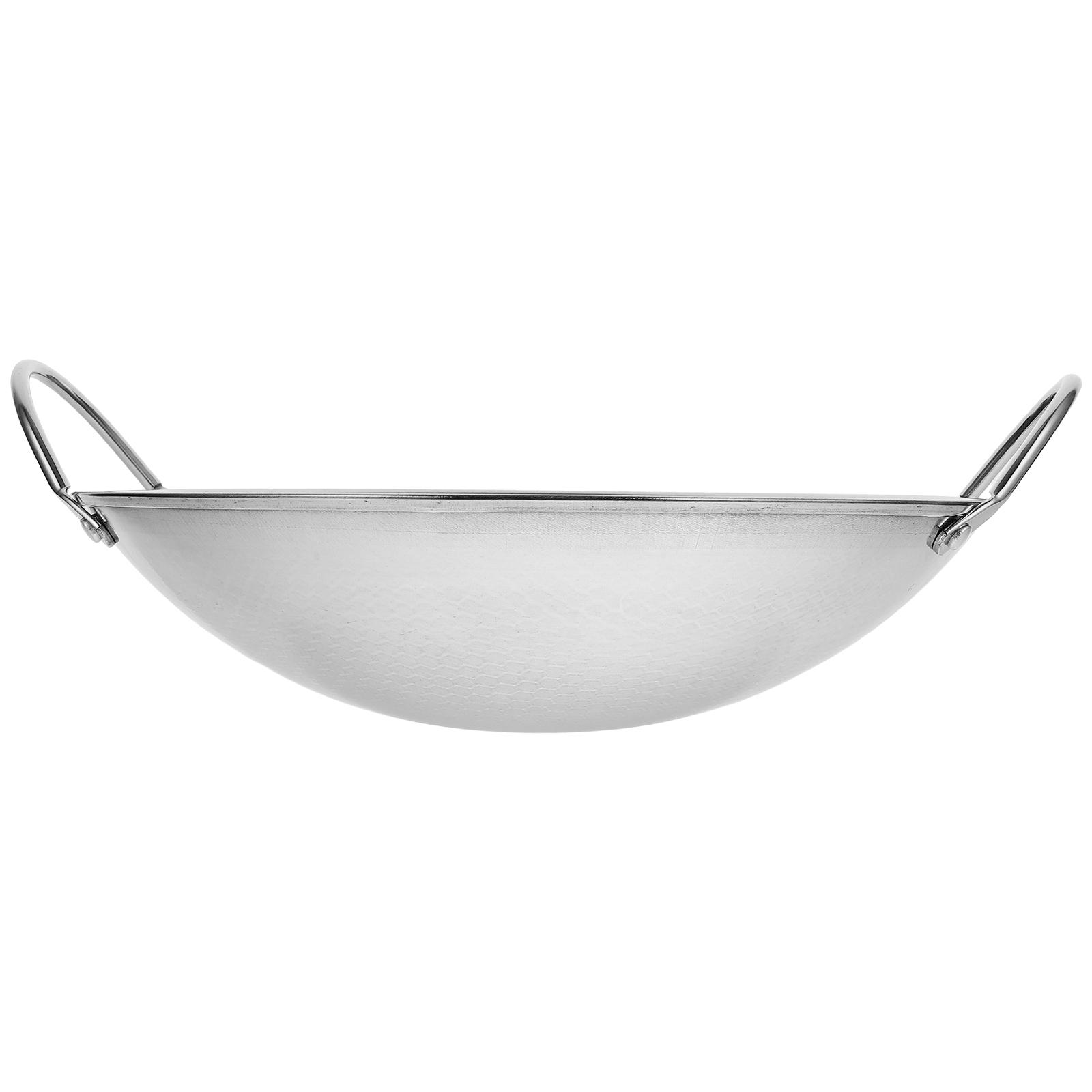 Stainless Steel Wok Stir-Fry Pan Pow Wok Induction Wok Flat Bottom Wok Japanese Wok Saute Pan Frying Pan Griddle Cooking Pan
Stainless Steel Wok Stir-Fry Pan Pow Wok Induction Wok Flat Bottom Wok Japanese Wok Saute Pan Frying Pan Griddle Cooking Pan