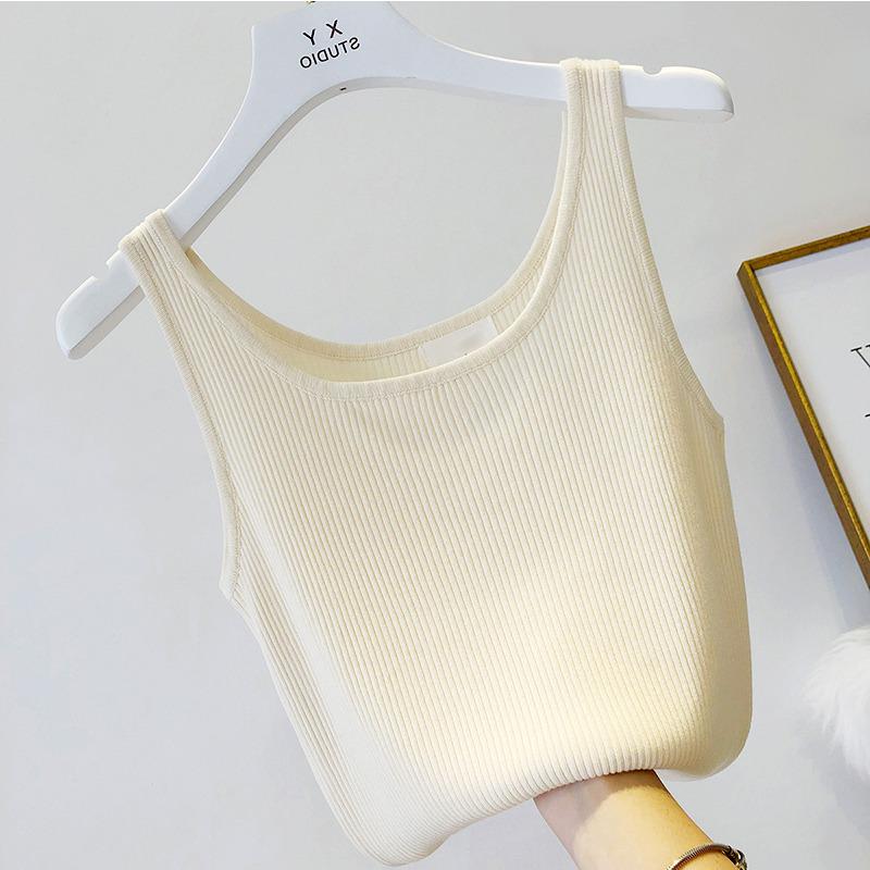 Women s Chic French Knitted Ice Silk Camisole Vest with Beautiful Back - Summer Outerwear/Base Layer Small
Women s Chic French Knitted Ice Silk Camisole Vest with Beautiful Back - Summer Outerwear/Base Layer Small