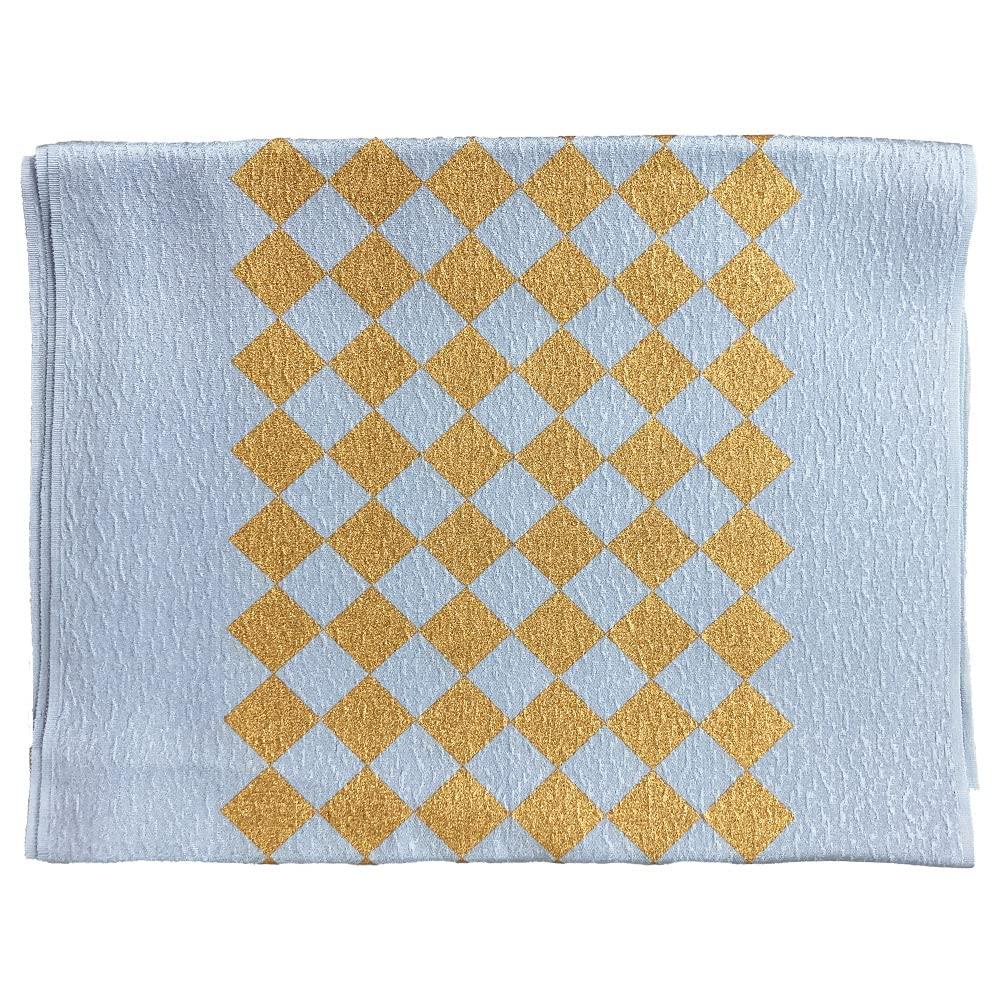 Kyoto Kimono Yuzen Obiage, Flat, Gold Diamond Pattern, Retro and Modern, for Kimono, Coming-of-Age Ceremonies, Furisode, Graduation, and Hakama (Blue)
Kyoto Kimono Yuzen Obiage, Flat, Gold Diamond Pattern, Retro and Modern, for Kimono, Coming-of-Age Ceremonies, Furisode, Graduation, and Hakama (Blue)