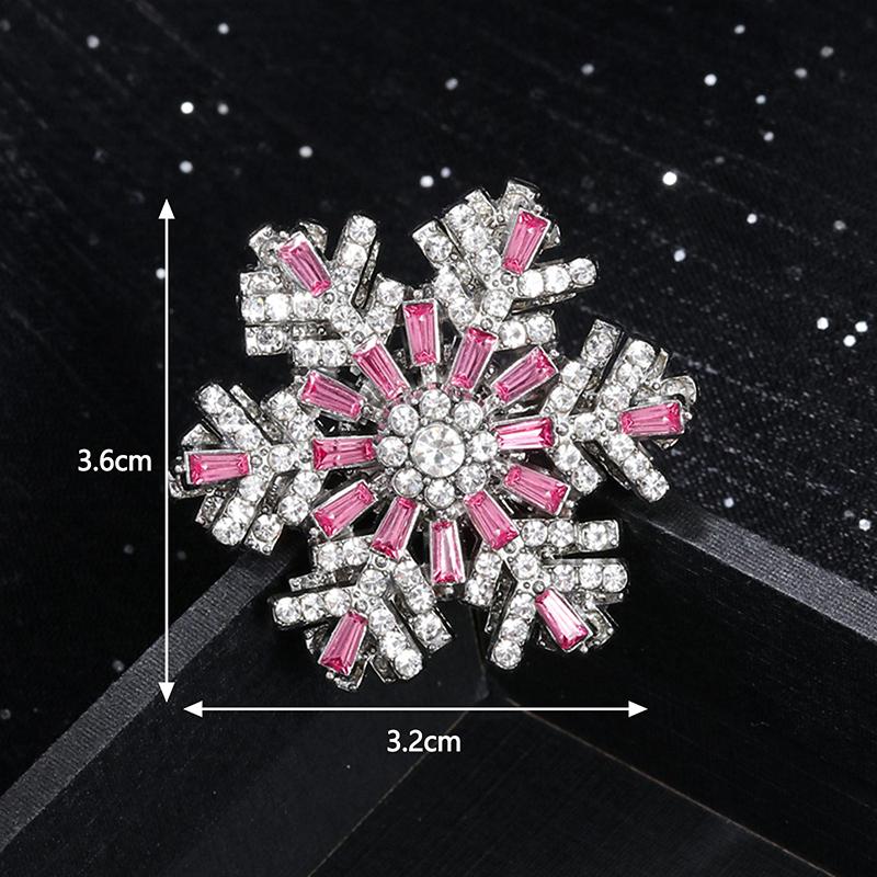 Роскошная брошь-снежинка, вращающаяся снежинка, булавки для костюма, аксессуары для одежды, блестящий корсаж, рождественские подарки
Роскошная брошь-снежинка, вращающаяся снежинка, булавки для костюма, аксессуары для одежды, блестящий корсаж, рождественские подарки