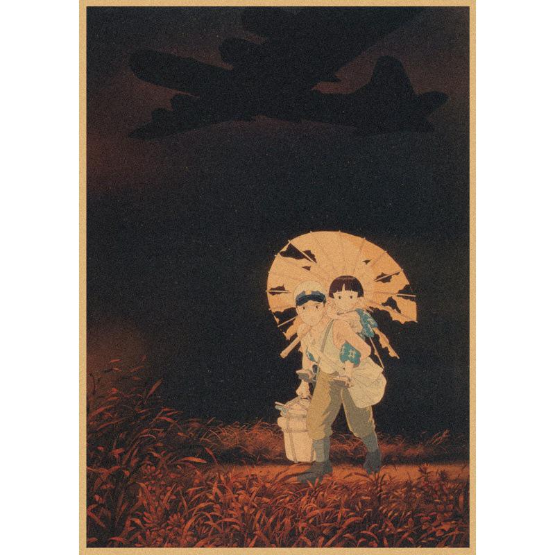 Free Shipping Grave of the Fireflies Retro Anime Poster Wall Decoration White card paper (non-adhesive) 30*42 cm
Free Shipping Grave of the Fireflies Retro Anime Poster Wall Decoration White card paper (non-adhesive) 30*42 cm