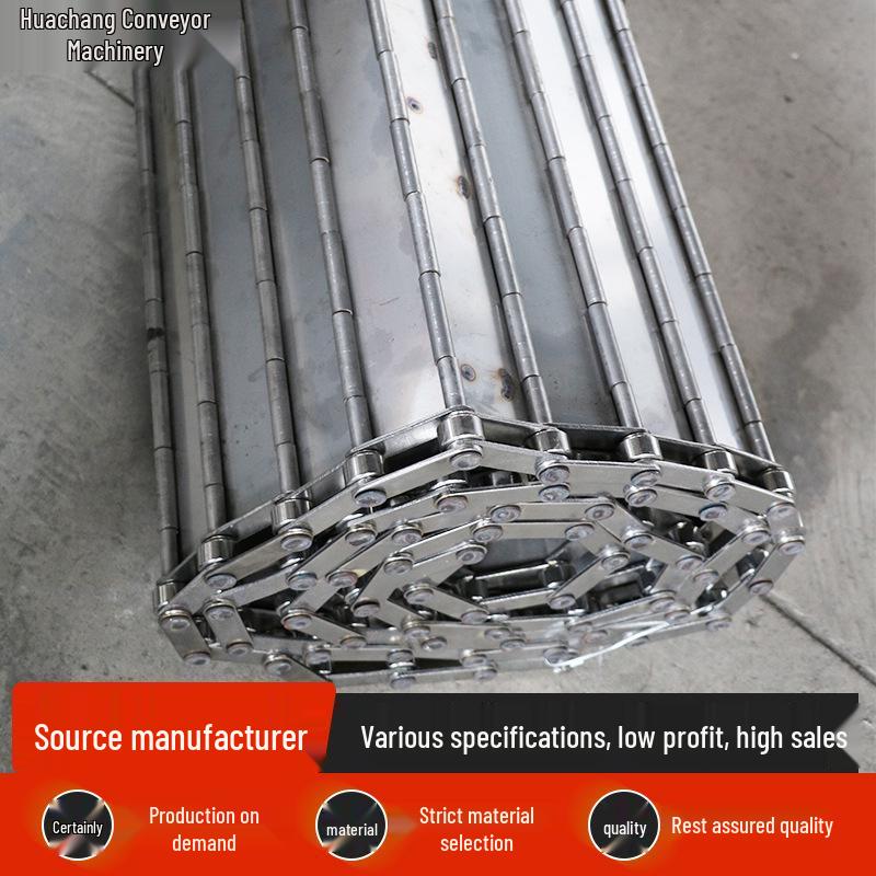 High-Temperature Resistant Stainless Steel Chain Plate Conveyor Belt
High-Temperature Resistant Stainless Steel Chain Plate Conveyor Belt