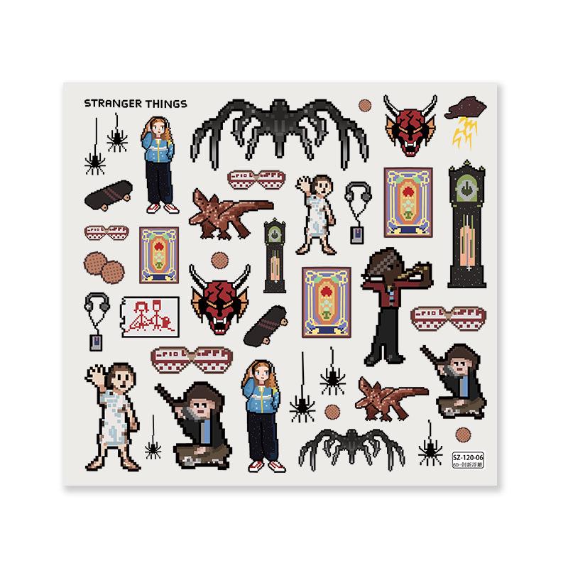 Креативні DIY Наліпки: Дивні істоти неба, Американський жах, Історії про привидів, Піксельні мозаїчні дизайни
Креативні DIY Наліпки: Дивні істоти неба, Американський жах, Історії про привидів, Піксельні мозаїчні дизайни