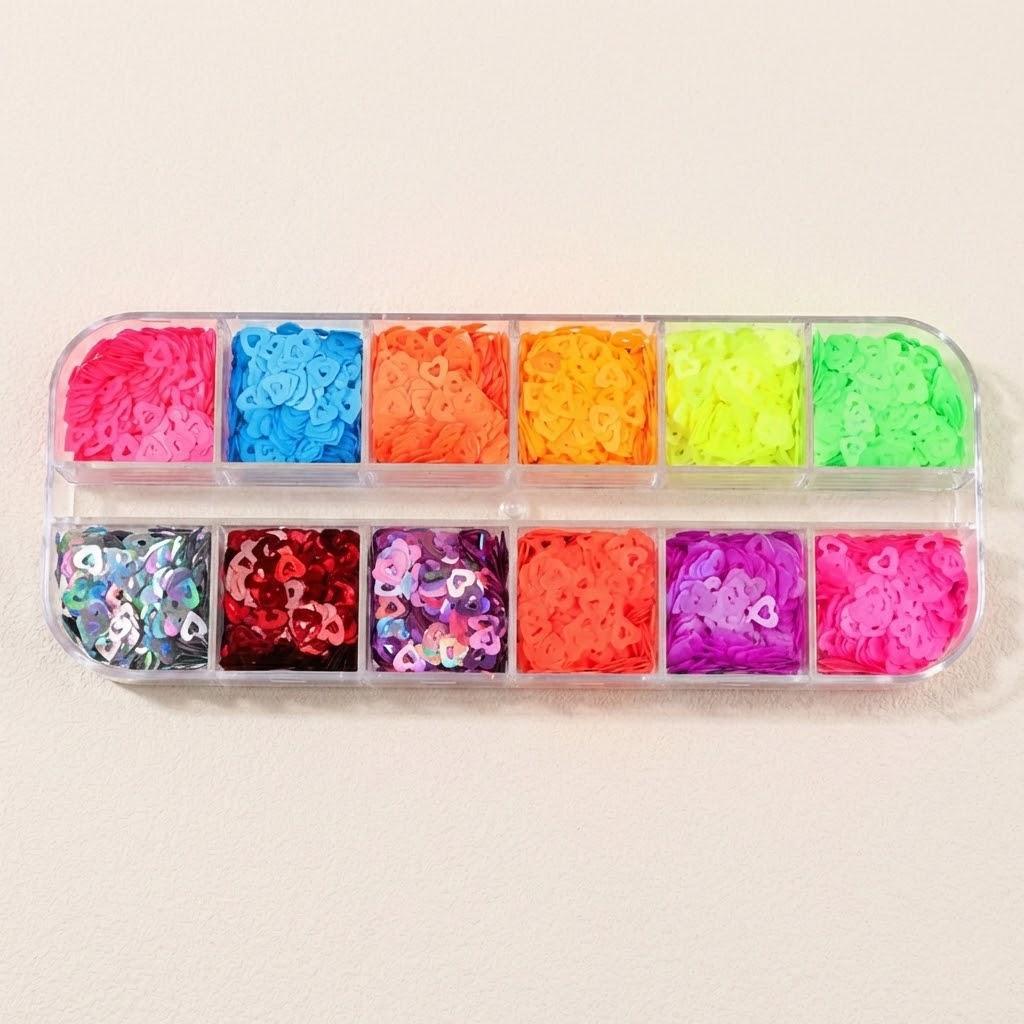 12 Color Butterfly Sequins for Nail Art Fluorescent Big Butterfly Accessories Spring Summer Nail Decorations Craft Glue
12 Color Butterfly Sequins for Nail Art Fluorescent Big Butterfly Accessories Spring Summer Nail Decorations Craft Glue