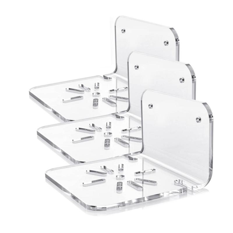 3set Versatile Acrylic Speaker Wall Adhesive Shelf for Security Cameras, Speaker & More Easy Install,2way Mount 1
3set Versatile Acrylic Speaker Wall Adhesive Shelf for Security Cameras, Speaker & More Easy Install,2way Mount 1