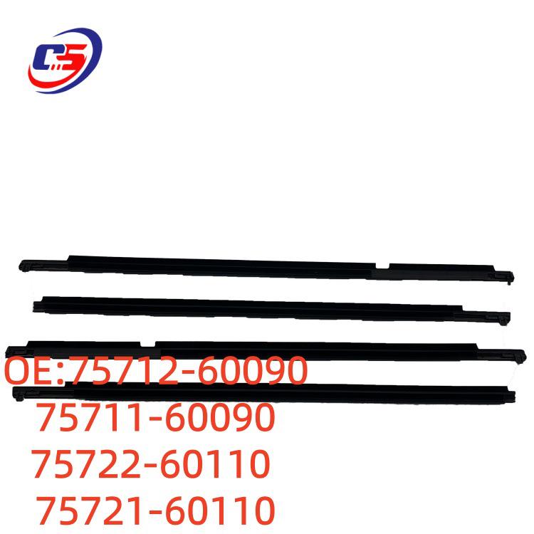 Lexus LX570 Land Cruiser LC200 LC100 Door & Window Glass Seal Strip 75712-60090
Lexus LX570 Land Cruiser LC200 LC100 Door & Window Glass Seal Strip 75712-60090