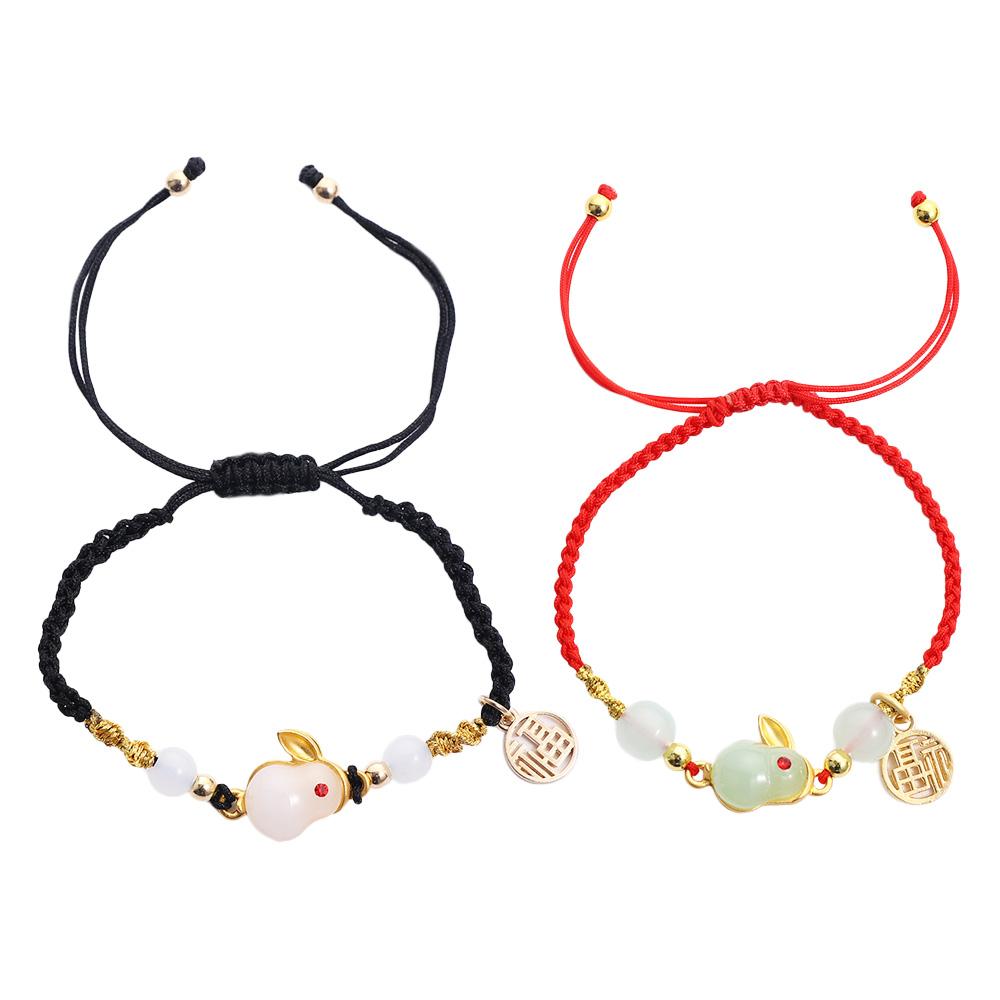 Lucky Transfer, древний стиль, браслеты с изображением кролика, женские китайские браслеты, корейские браслеты 
Lucky Transfer, древний стиль, браслеты с изображением кролика, женские китайские браслеты, корейские браслеты