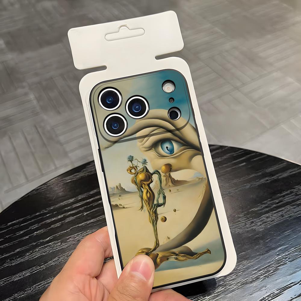 Famous Pretty Salvador Dali Art Phone Case For IPhone 17 Air 16 E Pro Max 15 14 13 Mini 12 Pro 11 Max Plus Black Soft Shell iPhone17 Pro
Famous Pretty Salvador Dali Art Phone Case For IPhone 17 Air 16 E Pro Max 15 14 13 Mini 12 Pro 11 Max Plus Black Soft Shell iPhone17 Pro