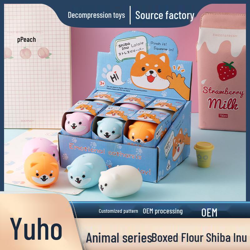 Shiba Inu Stress Relief Squeeze Toy - Creative Decompression Puppy Artifact Colorful Shiba Inu (Boxed)
Shiba Inu Stress Relief Squeeze Toy - Creative Decompression Puppy Artifact Colorful Shiba Inu (Boxed)