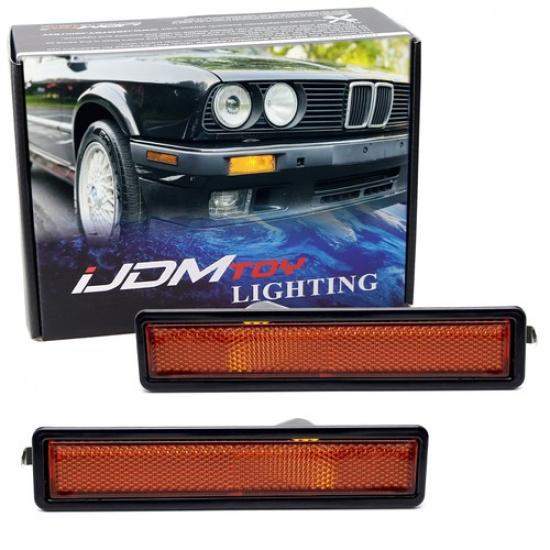 OE-Spec Amber Lens Bumper Side Marker Lamp Housings For BMW E30 3 E34 5 Series
OE-Spec Amber Lens Bumper Side Marker Lamp Housings For BMW E30 3 E34 5 Series