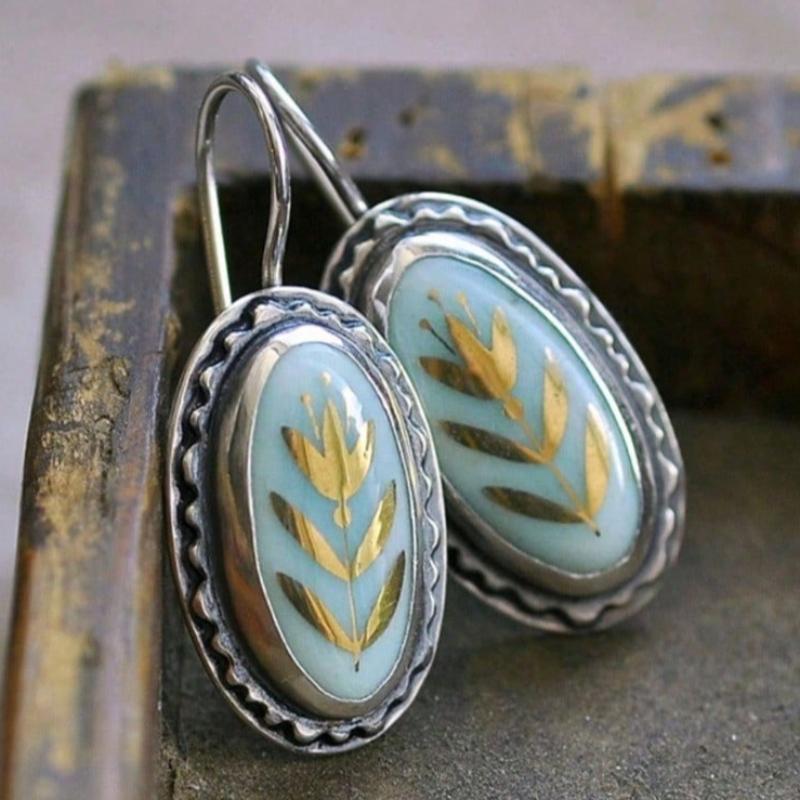 Retro Copper Color Ethnic Style Oval Patterned Pendant Earrings, Women s Personalized and Creative Holiday Accessory Gifts
Retro Copper Color Ethnic Style Oval Patterned Pendant Earrings, Women s Personalized and Creative Holiday Accessory Gifts