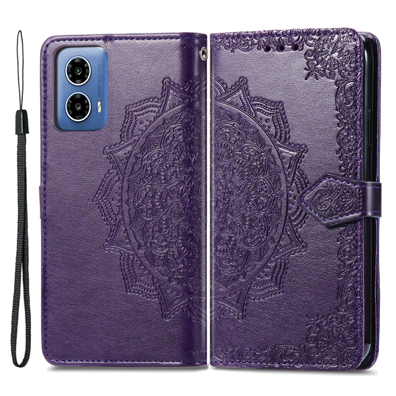 For Motorola Moto G45 5G/G34 5G Cell Phone Cover Emboss Mandala Flower PU Leather Wallet Case Purple
For Motorola Moto G45 5G/G34 5G Cell Phone Cover Emboss Mandala Flower PU Leather Wallet Case Purple