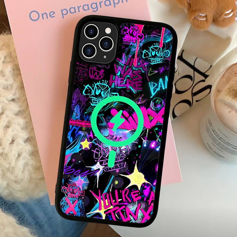 Graffiti Arcane Jinxs Phone Case For IPhone 17 Air 16 15 14 13 12 11 Pro Max Plus For Magsafe Wireless Charge Cover iPhone 16pro max
Graffiti Arcane Jinxs Phone Case For IPhone 17 Air 16 15 14 13 12 11 Pro Max Plus For Magsafe Wireless Charge Cover iPhone 16pro max