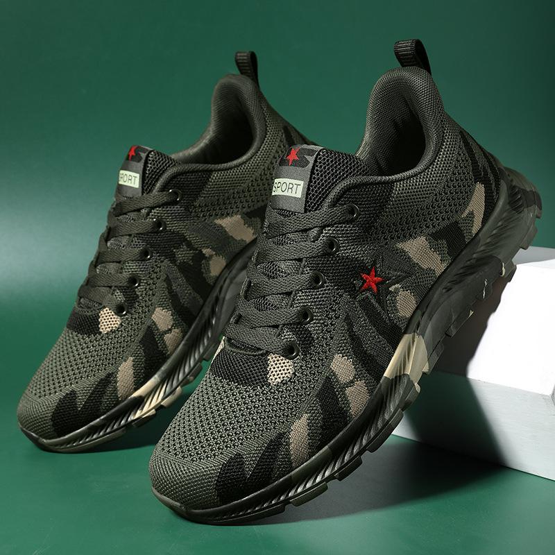 New camouflage shoes couple sports shoes men s construction site work shoes liberation shoes students outdoor military training shoes 45 камуфляжний
New camouflage shoes couple sports shoes men s construction site work shoes liberation shoes students outdoor military training shoes 45 камуфляжний