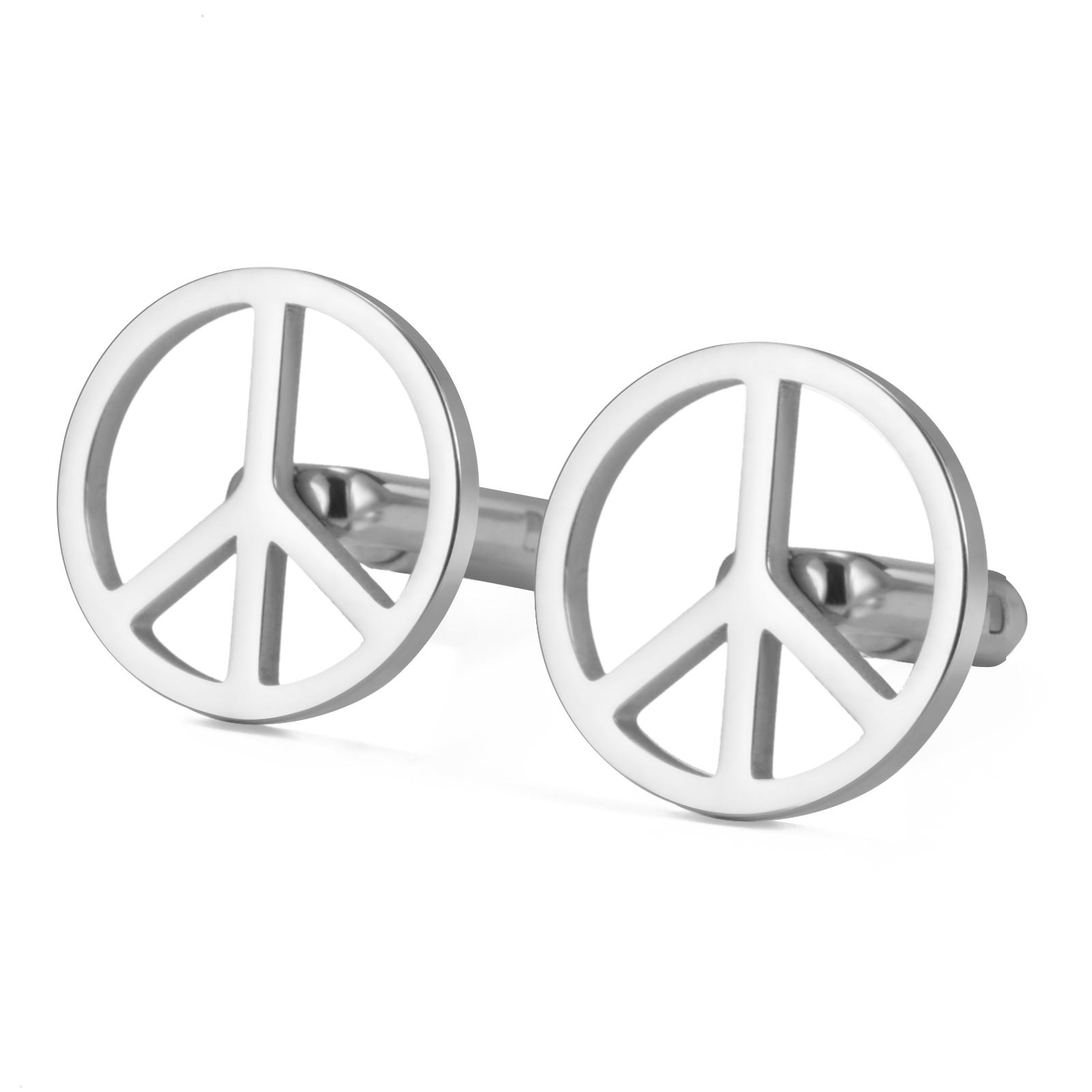 LIKGREAT Stainless Steel Cufflinks for Men Peace Symbol Classic Lapel Pin Cufflink for Suits Office Business Gift Jewelry
LIKGREAT Stainless Steel Cufflinks for Men Peace Symbol Classic Lapel Pin Cufflink for Suits Office Business Gift Jewelry