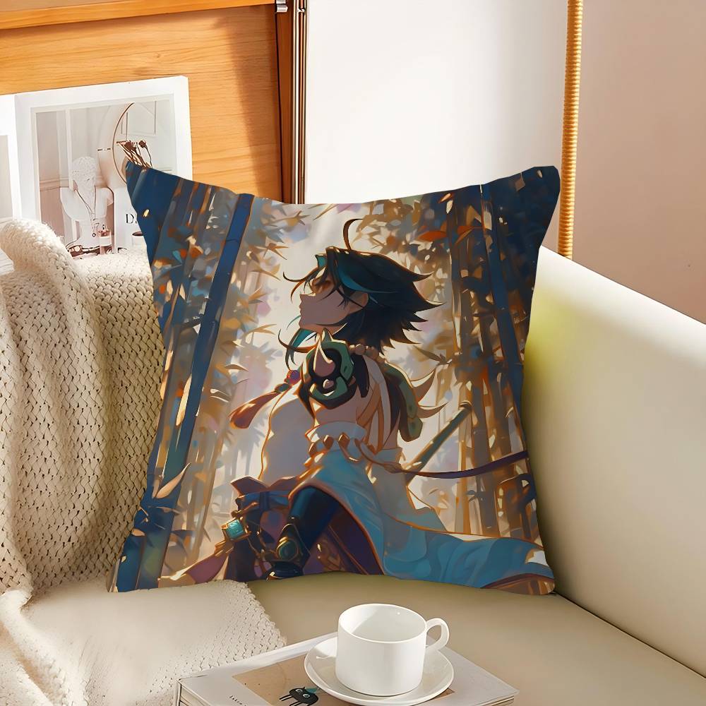 Xiao Genshin Impact Cushion Cover Pillowcase Upholstery Sofa Throw Pillow Home Decor Pillowcas 16x16Inch
Xiao Genshin Impact Cushion Cover Pillowcase Upholstery Sofa Throw Pillow Home Decor Pillowcas 16x16Inch