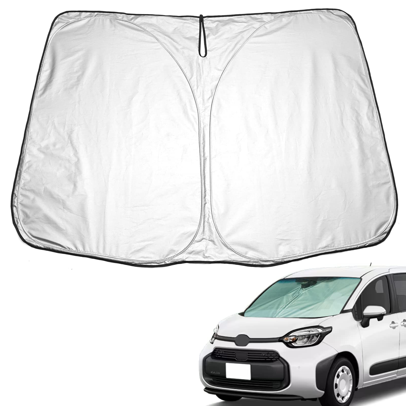 SXCY Новый солнцезащитный козырек для Toyota Sienta 10 серии 3-го поколения на лобовое стекло, защита от УФ-лучей, защита от УФ-лучей, блокировка света, теплоизоляция, солнцезащитный козырек, складной серый
SXCY Новый солнцезащитный козырек для Toyota Sienta 10 серии 3-го поколения на лобовое стекло, защита от УФ-лучей, защита от УФ-лучей, блокировка света, теплоизоляция, солнцезащитный козырек, складной серый