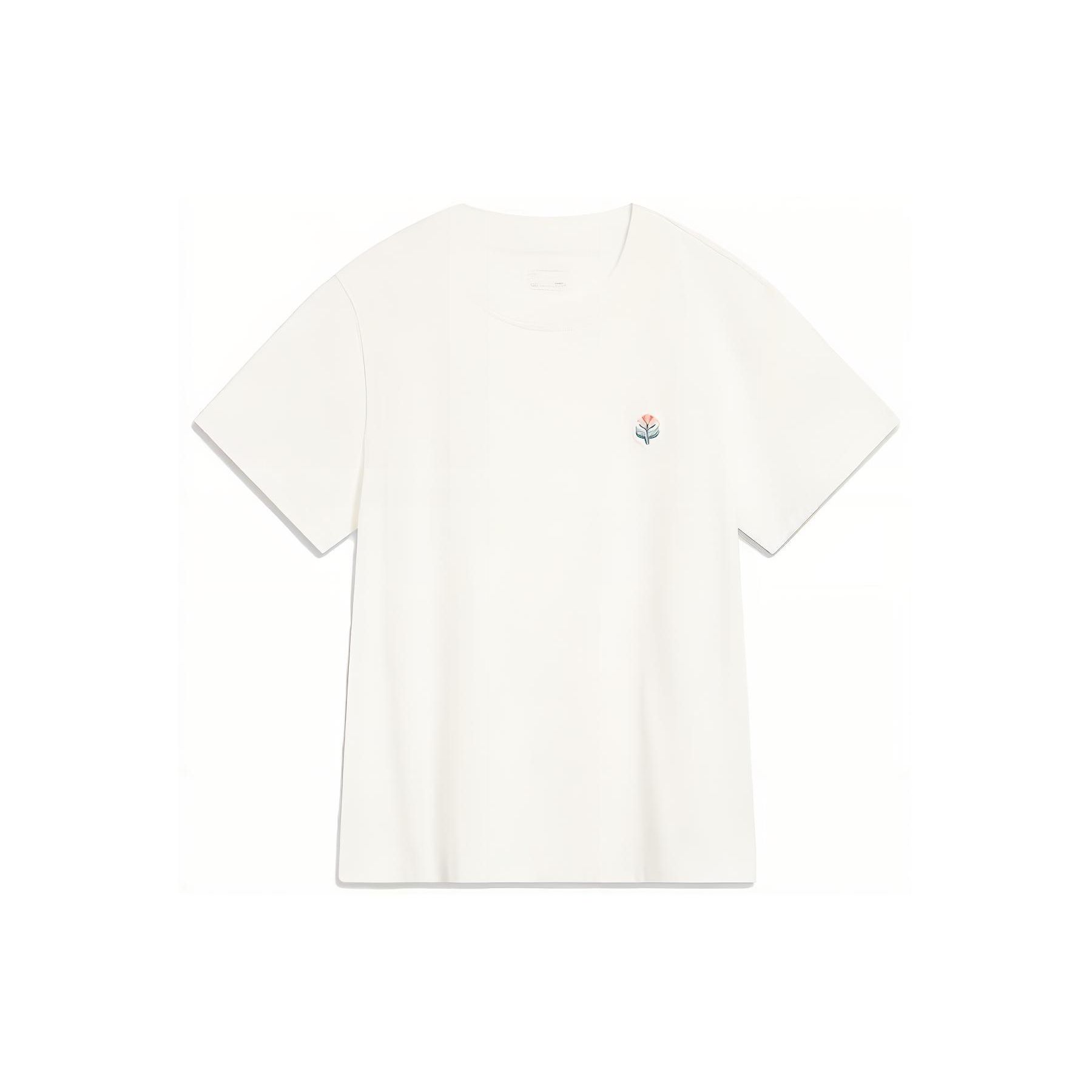 Li Ning Embroidered Floral Round Neck Short Sleeve T-Shirt Women Tops Off-White AHST490-1 M
Li Ning Embroidered Floral Round Neck Short Sleeve T-Shirt Women Tops Off-White AHST490-1 M