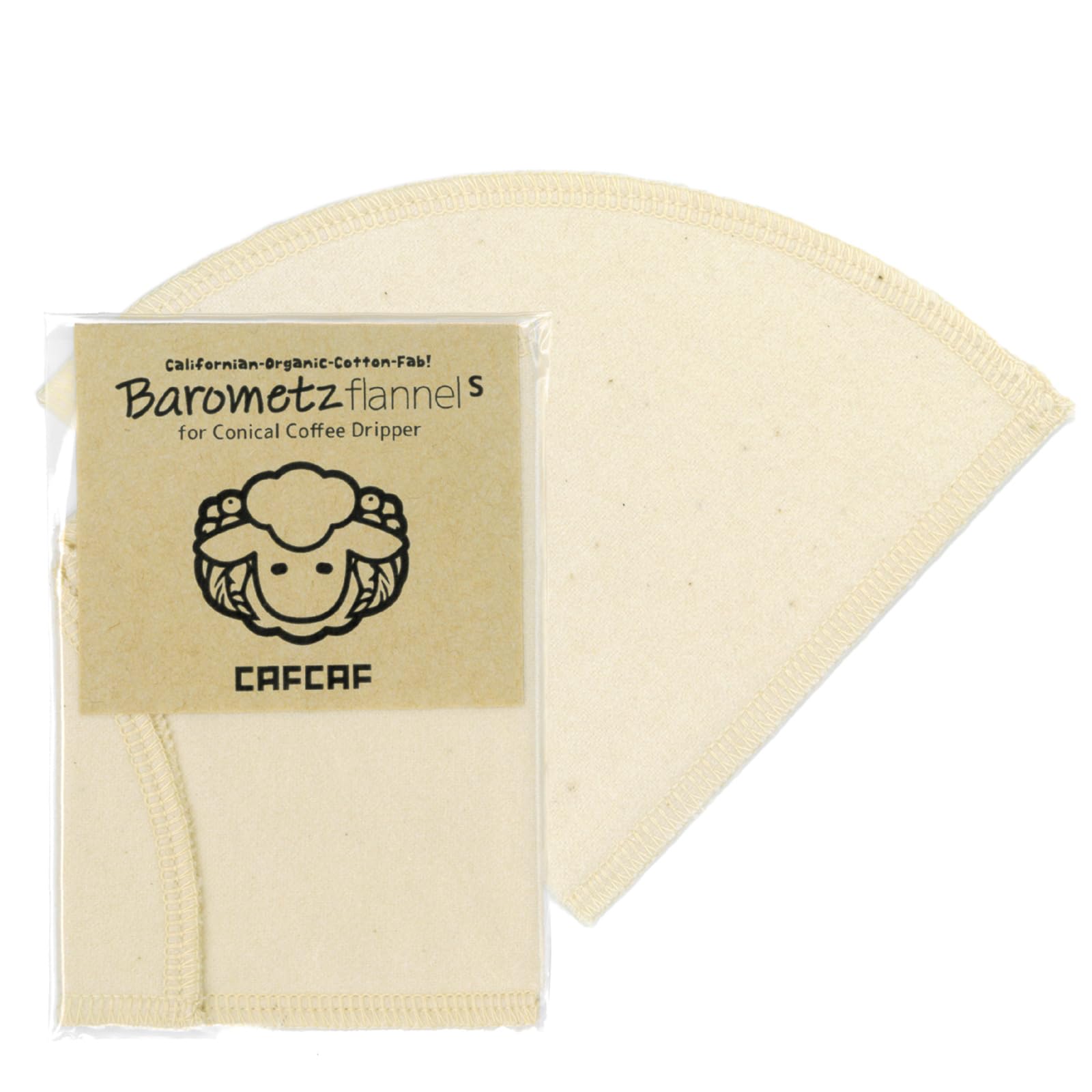 CAFCAF фланелевый кофейный Барометц 1 шт. Полностью органический фильтр, фланель, (S)
CAFCAF фланелевый кофейный Барометц 1 шт. Полностью органический фильтр, фланель, (S)