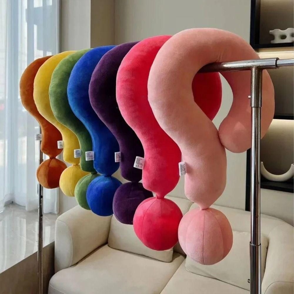 Creative Question Mark Pillow Funny Question Mark Headrest Cute U-saped Neck Pillow Birthday Gift зелений
Creative Question Mark Pillow Funny Question Mark Headrest Cute U-saped Neck Pillow Birthday Gift зелений