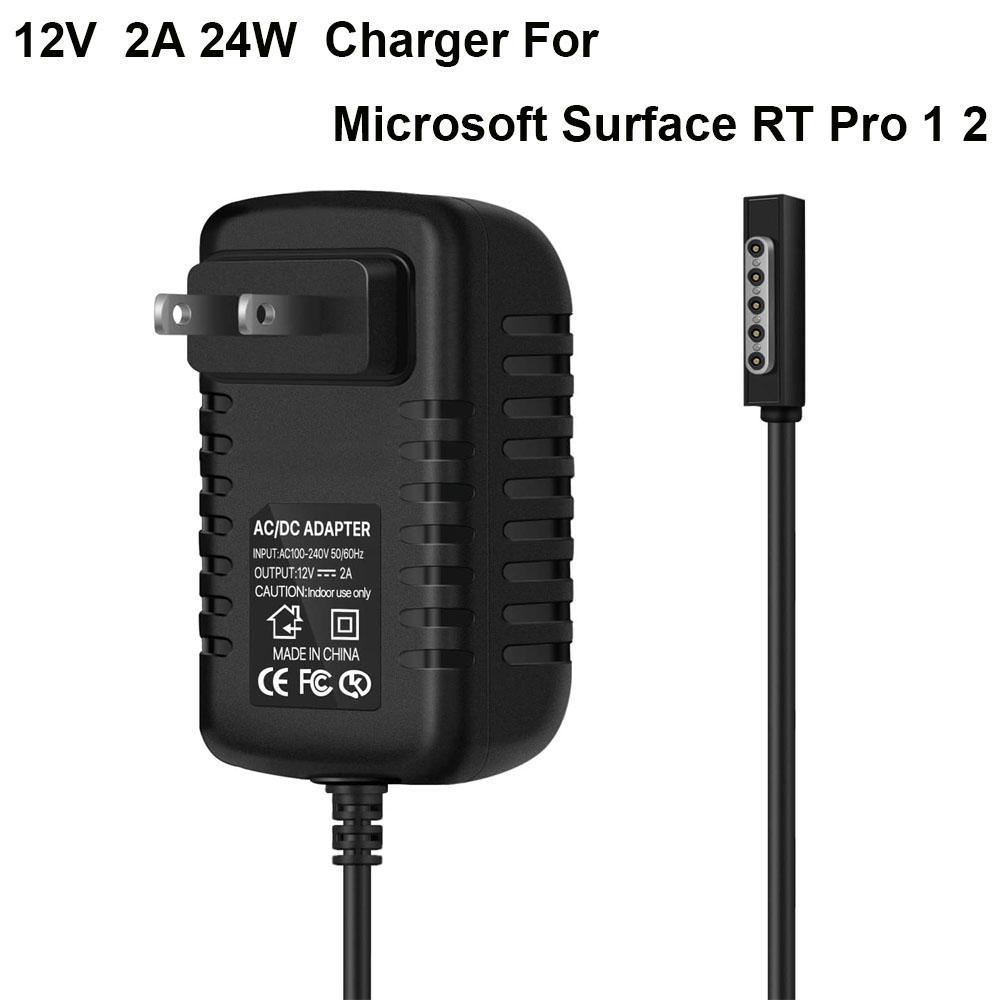 24W 12V 2A Portable Charger Power Supply for Microsoft Surface RT Surface Pro 1 and Surface 2 1512 Charger EU PLUG
24W 12V 2A Portable Charger Power Supply for Microsoft Surface RT Surface Pro 1 and Surface 2 1512 Charger EU PLUG