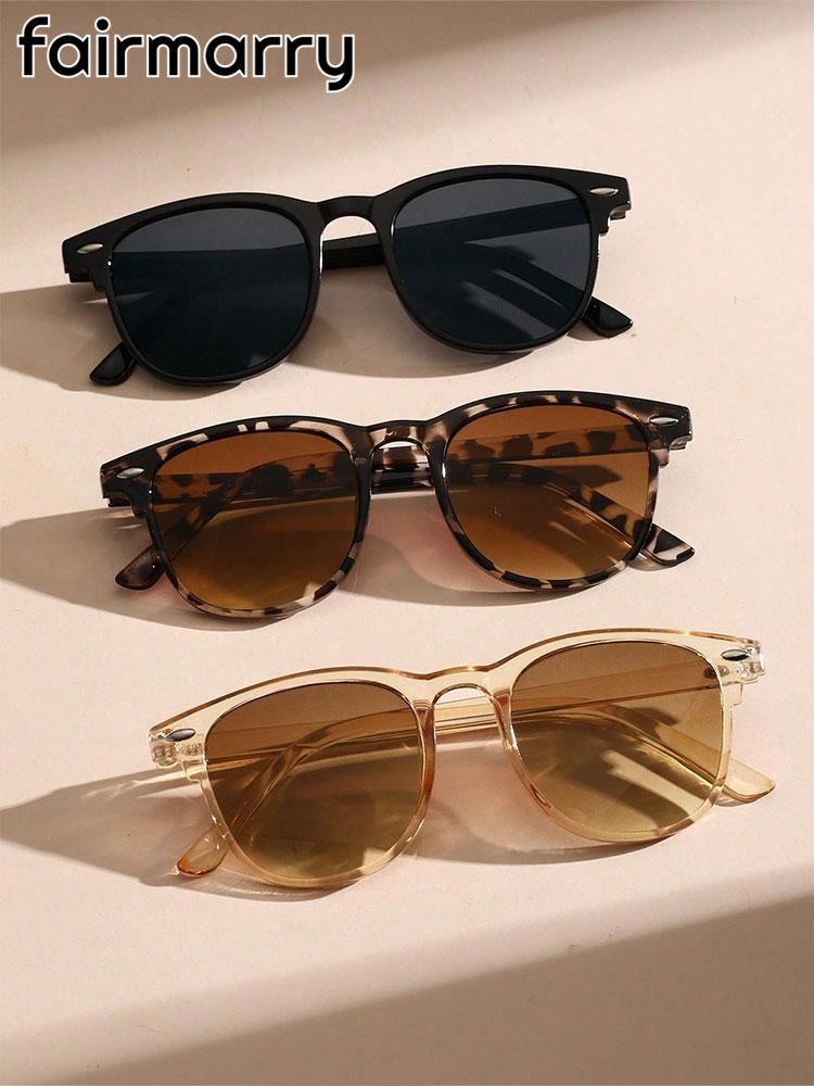 3 шт. классические мужские очки в квадратной оправе, модные солнцезащитные очки для женщин, повседневные аксессуары для одежды на открытом воздухе.
3 шт. классические мужские очки в квадратной оправе, модные солнцезащитные очки для женщин, повседневные аксессуары для одежды на открытом воздухе.