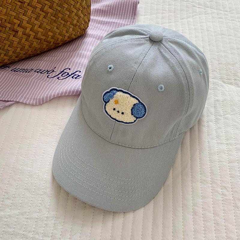 Sweet and cute puppy baseball cap female spring and summer thin wide brim hard top big head circumference showing face small sun protection cap One size fits all сірий колір
Sweet and cute puppy baseball cap female spring and summer thin wide brim hard top big head circumference showing face small sun protection cap One size fits all сірий колір