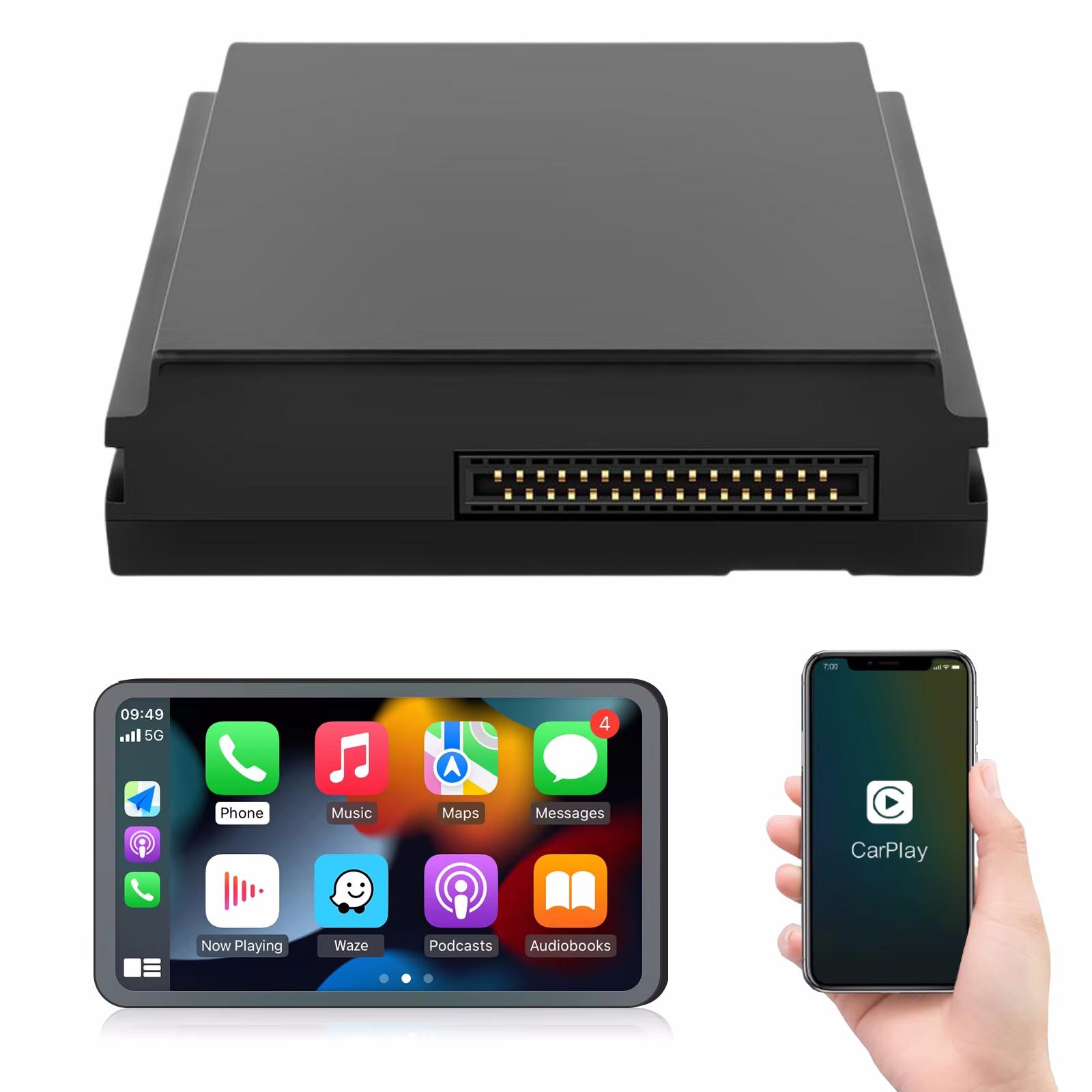 Беспроводной Carplay подходит для Mercedes Benz ABCE CLA GLA GLK ML Sprinter NTG4.5 Becker модуль Android Auto Navigation
Беспроводной Carplay подходит для Mercedes Benz ABCE CLA GLA GLK ML Sprinter NTG4.5 Becker модуль Android Auto Navigation