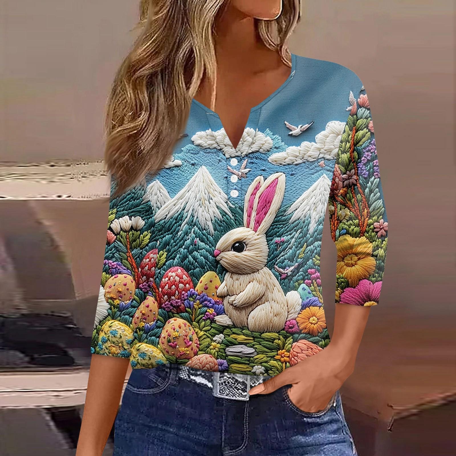 Жен. Футболка С принтом Пуговицы Рукав 3/4 Повседневные Выходные Мода Классический Классический V-образный вырез Обычный Верх M
Жен. Футболка С принтом Пуговицы Рукав 3/4 Повседневные Выходные Мода Классический Классический V-образный вырез Обычный Верх M