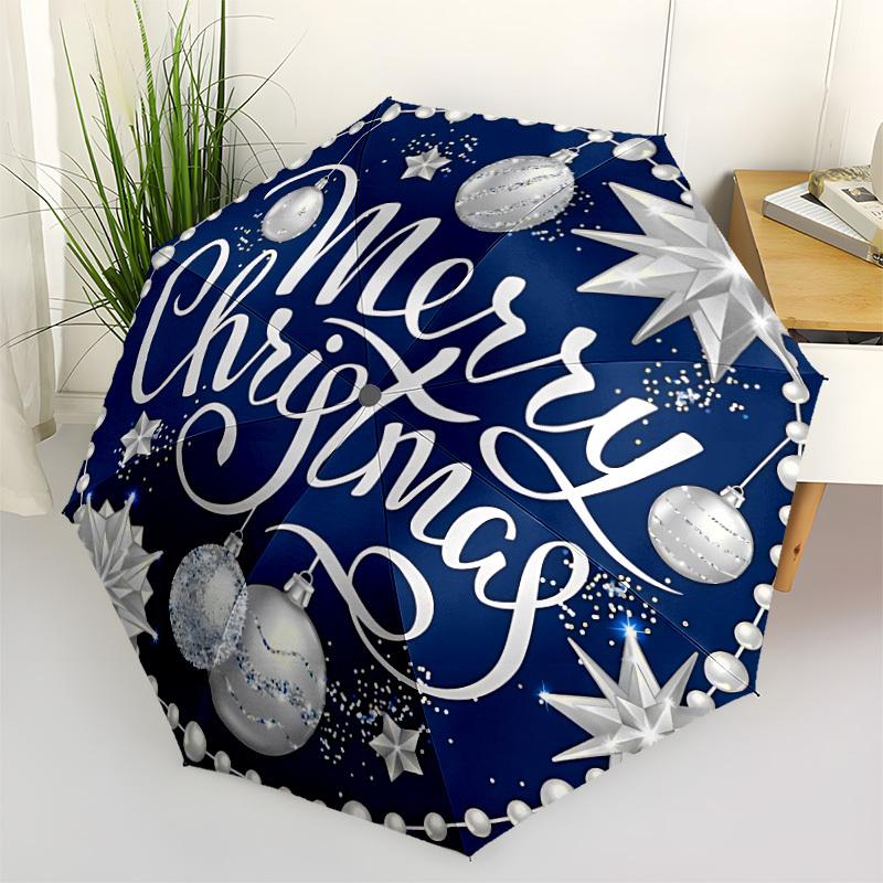 1pc Merry Christmas Automatic Folding Umbrella - Portable Collapsible Design, 8-Rib Iron Frame, Durable Fabric yy251125138
1pc Merry Christmas Automatic Folding Umbrella - Portable Collapsible Design, 8-Rib Iron Frame, Durable Fabric yy251125138